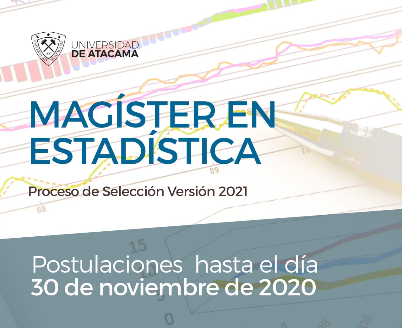 Postulaciones abiertas Magister en Estadística versión 2021